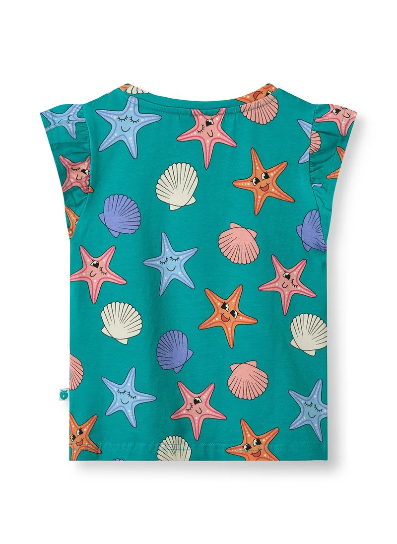 سموفولك T-shirt with starfish