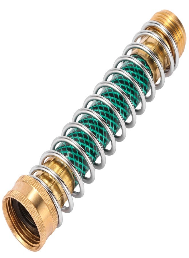 Sanpaint Garden Hose Extension Adapter, Hose Kink Protector with Coil Spring, 2 Pack - Image 3