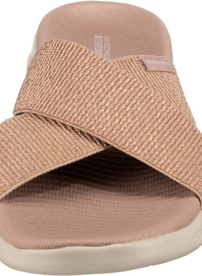 SKECHERS womens ON-THE-GO 600 SHOES, Rose Gold, 39 EU - Image 4