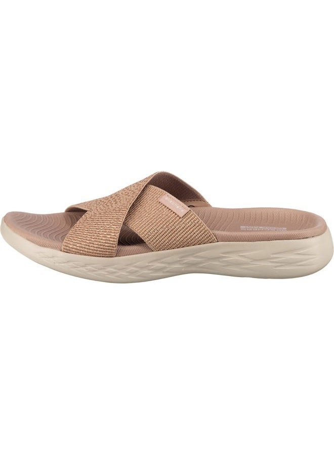 SKECHERS womens ON-THE-GO 600 SHOES, Rose Gold, 39 EU - Image 3