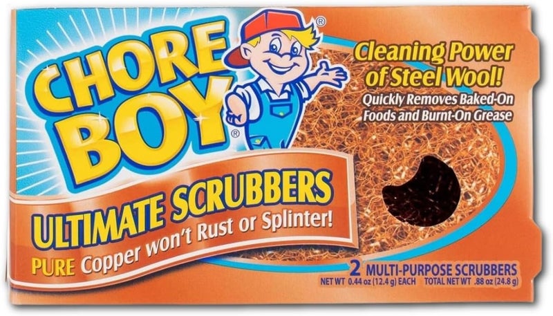 Chore Boy Copper Scouring Pad-2ct - Image 1