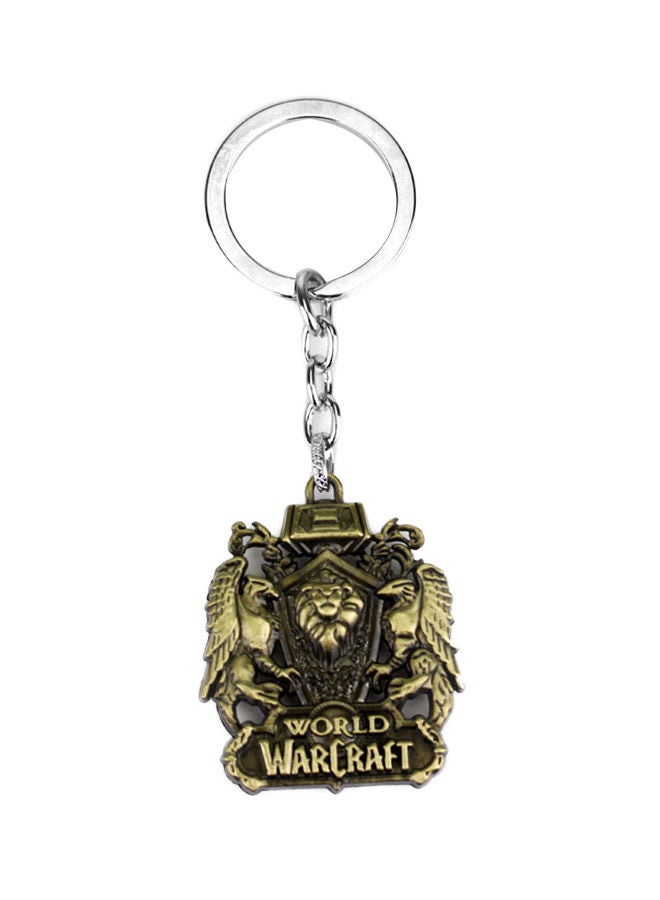 NIBEMINENT World Of Warcraft Tribal Alliance Lich King Keychain  - Image 1