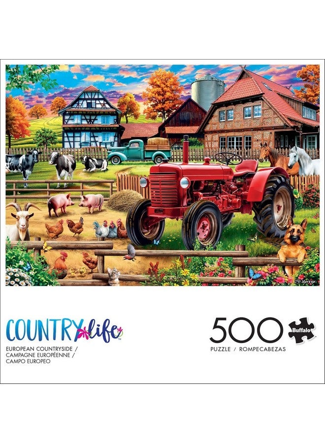 Buffalo Games ألعاب بوفالو - بي دي مورينو - الريف الأوروبي - 500 قطعة لغز للبالغين - لغز تحدي مثالي لليالي الألعاب - الحجم النهائي هو 21.25 × 15.00 - Image 3