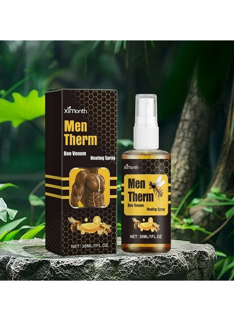 Bee Gynecomastia Heating Oil, New Men Bee Oil, Eliminates Excess Strengthen Chest Muscles 30ml