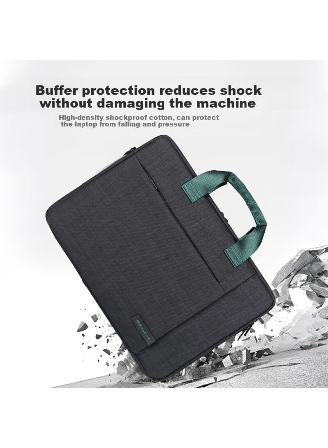 Brinch 15.6/16 Inch Laptop Bag Shockproof Business Large Capacity For Huawei Apple Asus