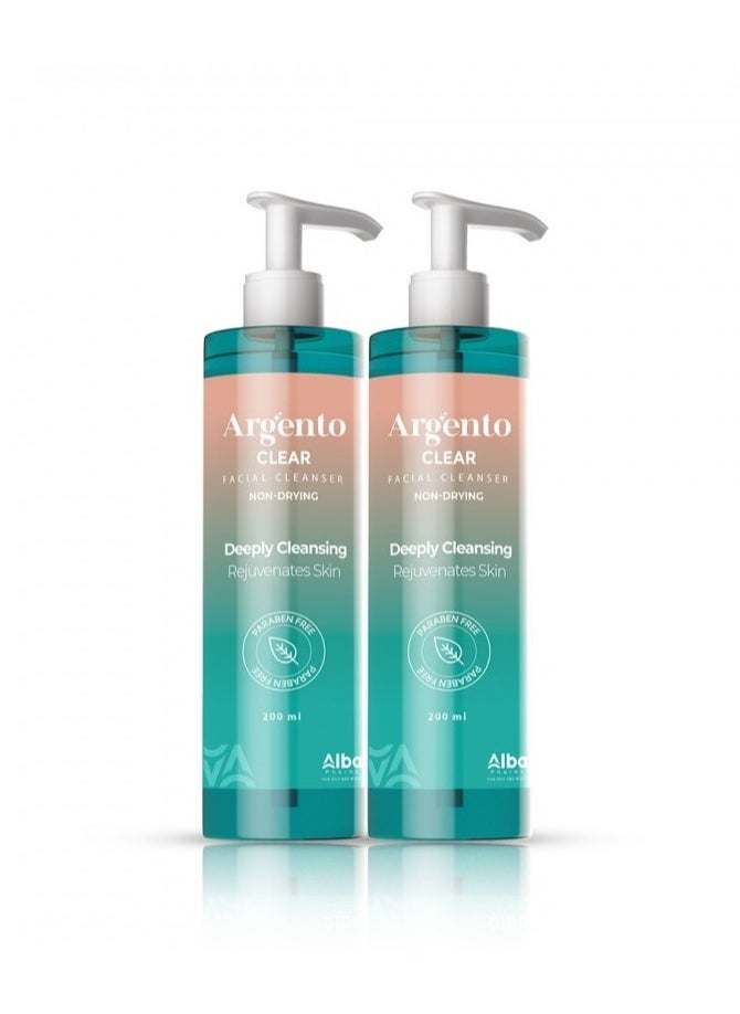 ARGENTO Argento Clear Facial Cleanser - 200 Ml 1+1 