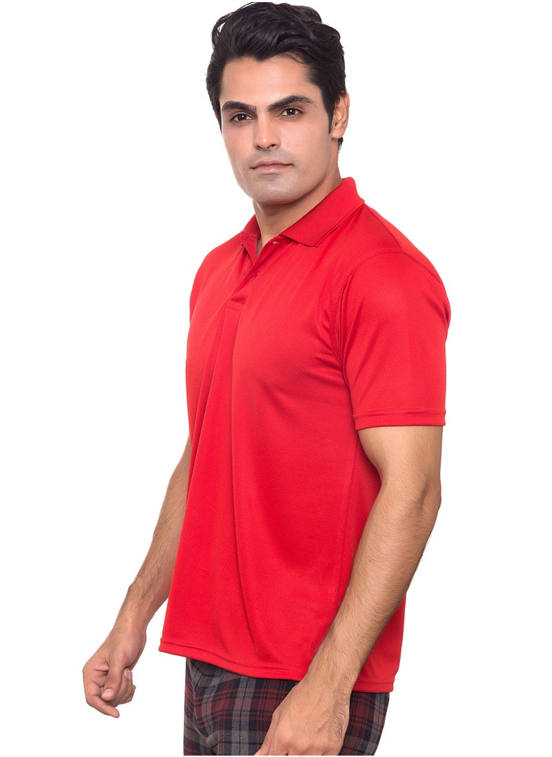 SANTHOME Sports Polo T-Shirt for Men  - Image 3