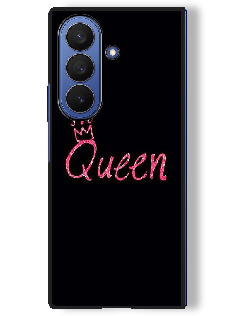 Theodor Case Compatible with Samsung Galaxy Z Fold 7 - 8 Inch Protection Shockproof Bumper Cover Queen - Image 1