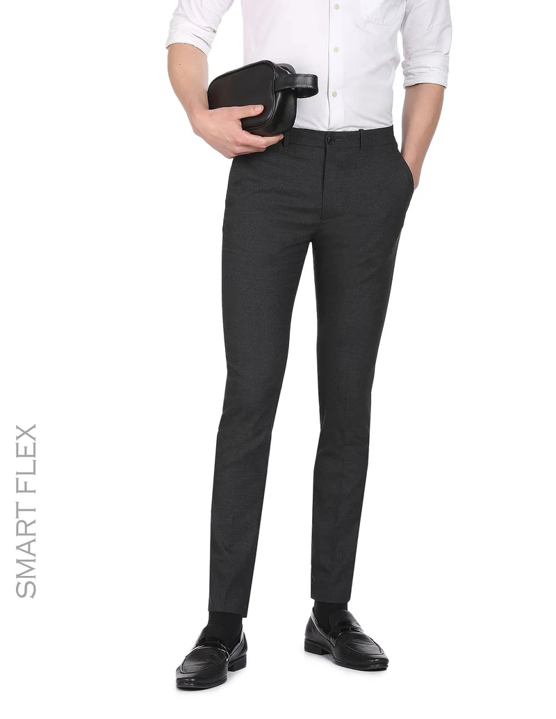 Jackson Super Slim Fit Heathered Trousers