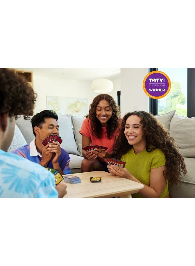 Mattel Games UNO Show ‘em No Mercy Card Game for Kids, Adults & Family Parties & Travel with Extra Cards, Special Rules & Tougher Penalties - Image 2