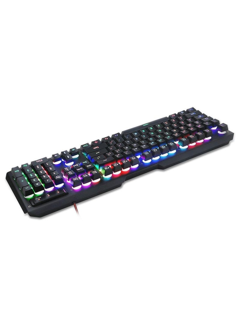 Redragon K506 Centaur 2 RGB Gaming Keyboard - Rainbow Backlighting and 10 Lighting Effects - Image 4