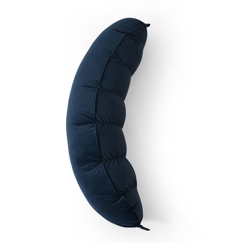 Ailuteie Peallow(Pat. Pend) â€“ Long Round Body Pillow for Adults, Bolster Pillow for Sleeping, Soft and Supportive Pillow for Sleeping & Lumbar Support (Teal Blue, 29.5") - Image 1