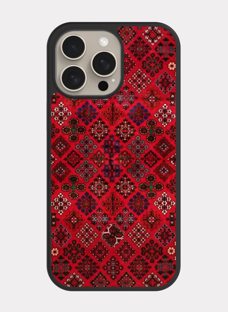 PXLAAT iPhone 15 Pro Max case cover  Persian Carpets Pattern - Image 1