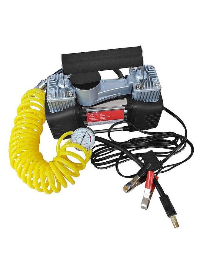 Generic Dual Cylinder Car Tyre Inflator Air Compressor Pump  - Image 1