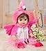 Cloveray Reborn Baby Dolls 18inch Large Realistic HandRooted Hair Lifelike Baby Dolls with Accessories for 3 Year Old Girls Gifts Pretend Play Collection - Image 4