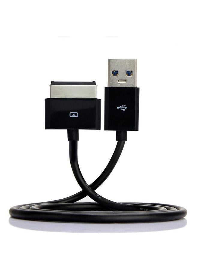 HuHa - USB 3.0 Data Cable for ASUS EeePad TF101 / TF201 / TF300 / TF700 , Length: 1m(Black) - Image 1