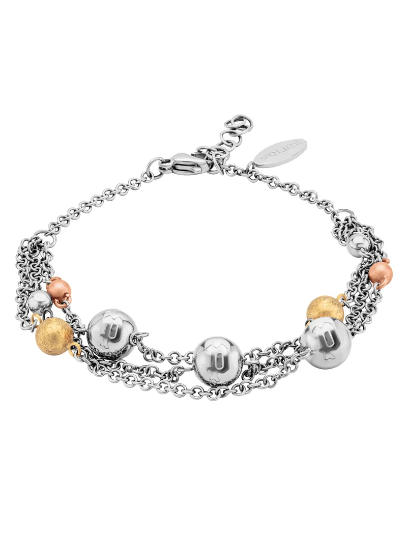 بوليس POLICE Women's Silver Bracelet - PJ.26541BSSGR-01