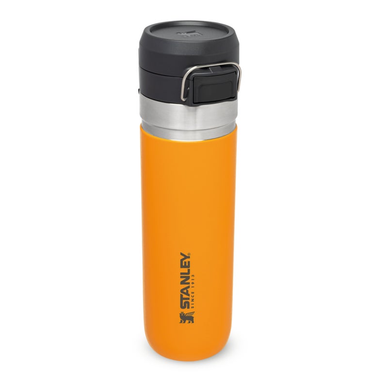 Stanley 709ml / 24oz - 18/8 Stainless Steel - Quick Flip Bottle - Saffron - Image 2