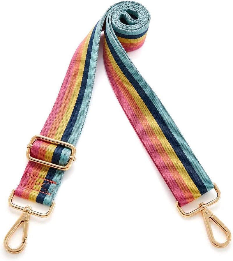 Kolti Purse Strap Replacement Crossbody Handbag Stripe Wide Adjustable - Image 1