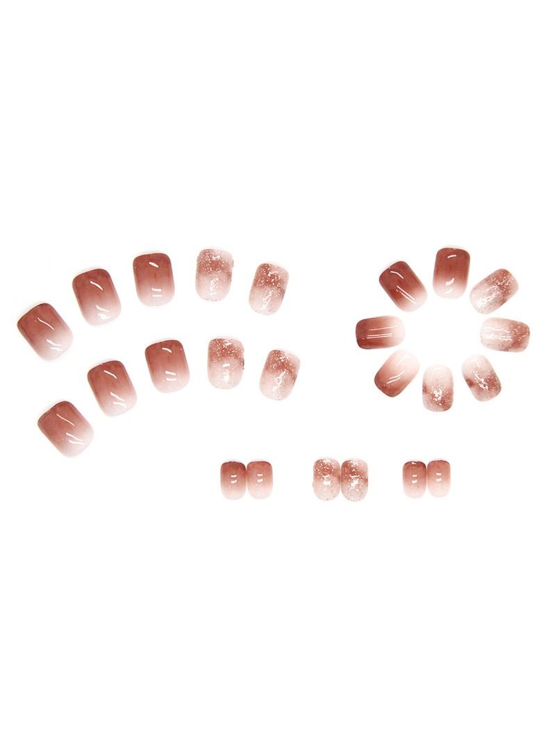 KUYING New Nail Patch  Multi Colored And Gentle Short Style  - Image 3