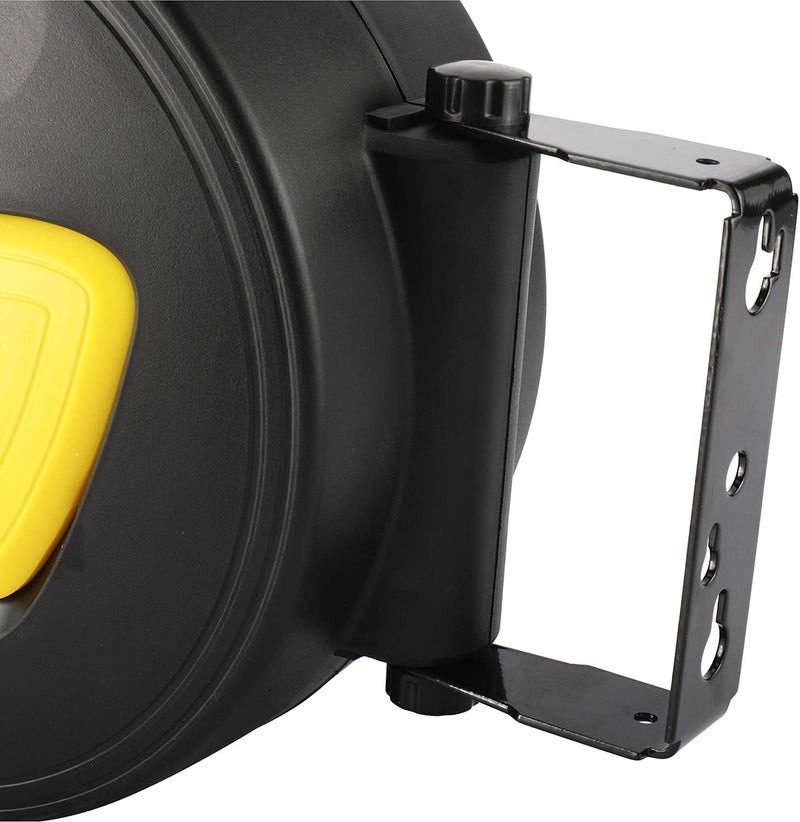 BTSHUB Retractable Air Hose Reel 3/8 in. x 33' ft with Wall Mount and 180 Degree Rotation - Image 5