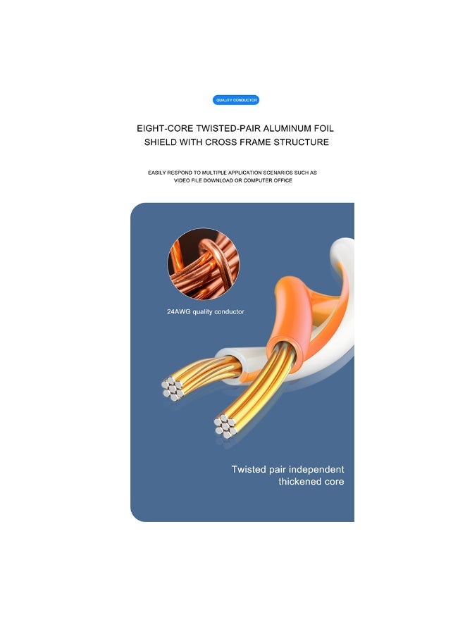 Stargold CAT6 Cable High Speed Internet Patch Cable 10M - Image 5