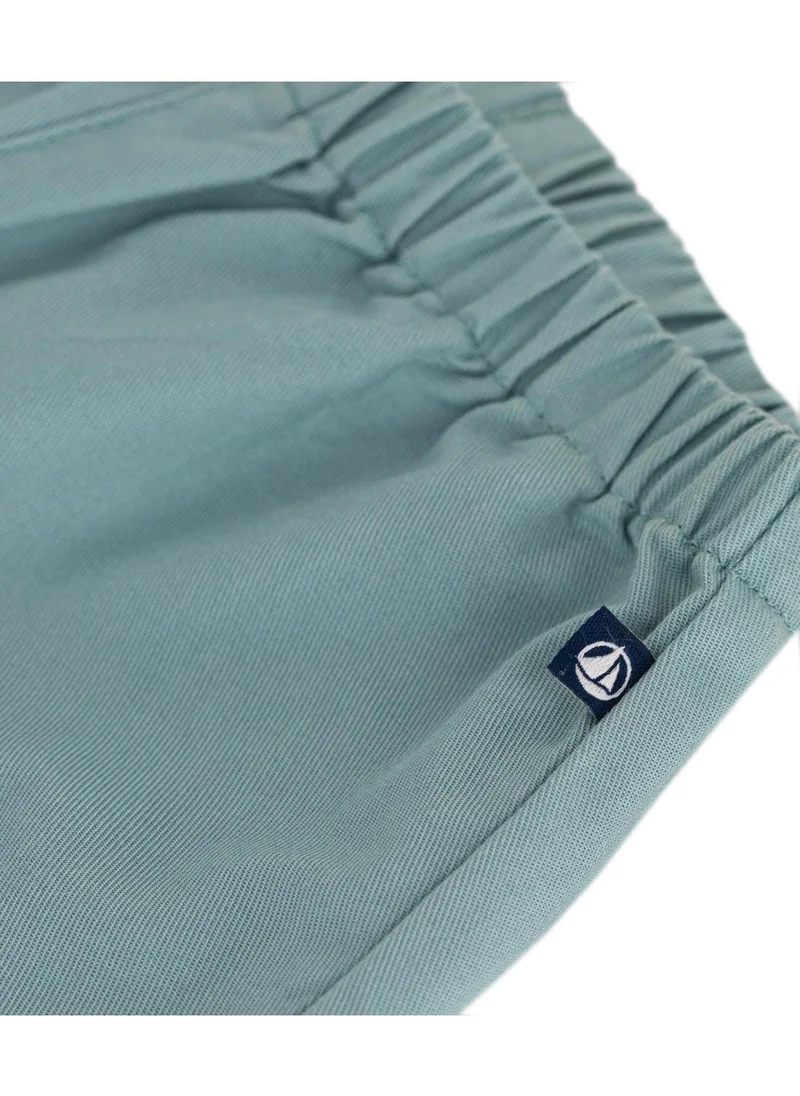 بيتي باتو Babies' plain cotton and linen trousers