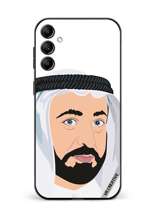 VR CREATIVE Protective Case Cover For Samsung Galaxy A14 5G/A14 Sheikh Sultan Bin Mohammed Bin Sultan Al Design Multicolour - Image 1