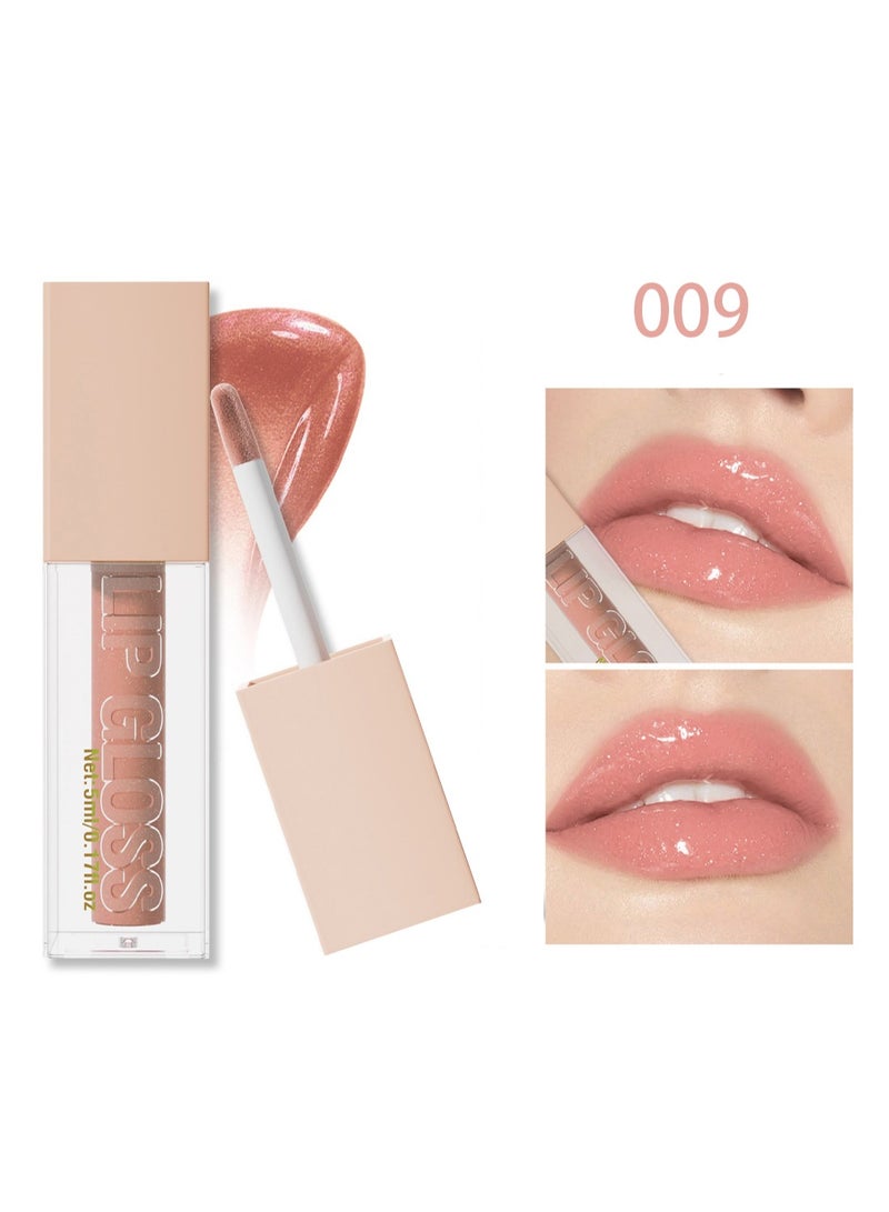 هيلوكيس ملمع الشفاه، ملمع شفاه لامع ومرطب، أحمر شفاه سائل خفيف الوزن وممتلئ يدوم طويلاً ومقاوم للماء، غير لاصق يدوم طويلاً - Image 1