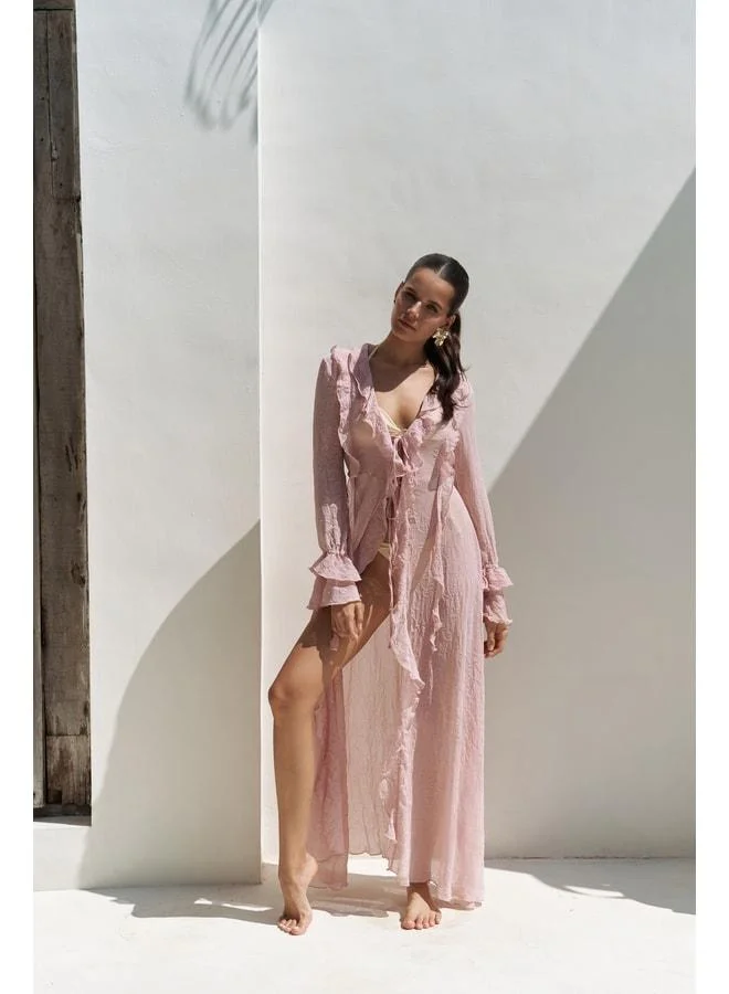 Bohemai Freya Pink Long Dress.