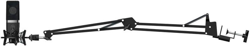 uRage Stream 900 HD Studio USB-C Condenser Streaming Microphone with Boom Arm Spider Mount LED Mute Indicator - Professional Podcast Mic Direct Mix Control for PC/Mac - 20Hz-20kHz Audio Kit - Black - Image 4