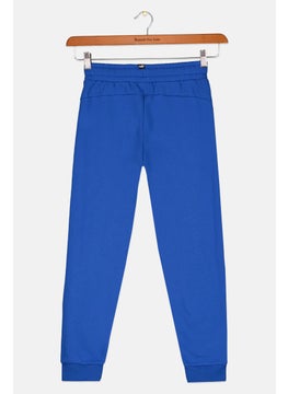 PUMA Kids Boy Sportswear Fit Outdoor Sweatpants, Blue  - Image 2