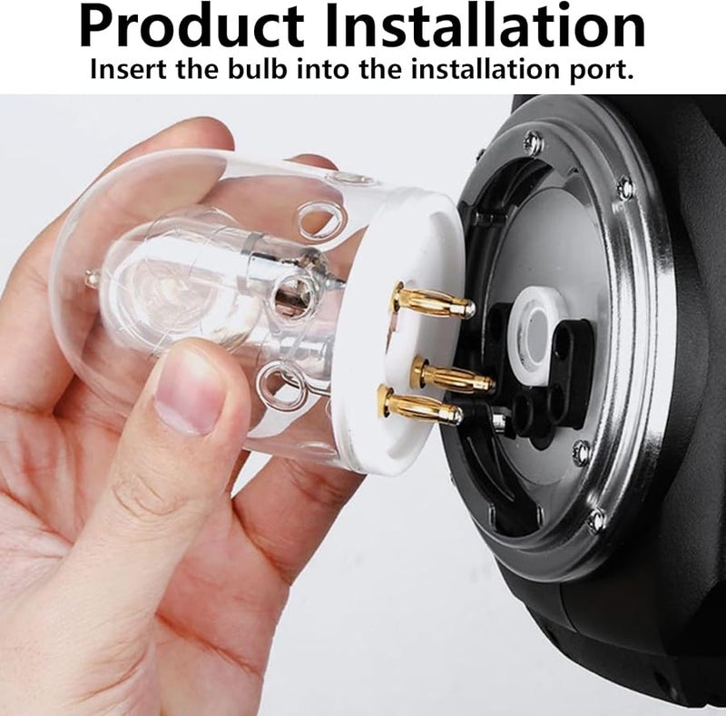 AD600BM AD600B 600W Flashing Tube Bare Bulb Replacement for Outdoor Photography Light - Image 5