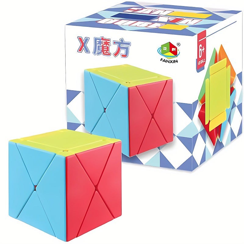 Panxin 4X4 Pyramid Shaped Magic Puzzle Toy With Twisting Edges And Transforming Features, Dinosaur X Cube Puzzle Toy - Image 1