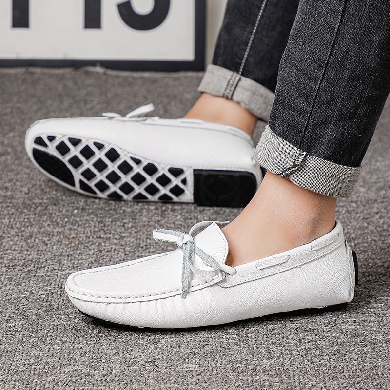 New Product Style 2024 Men'S Casual Beanie Shoes Large Size Lazy Driving Beanie Shoes For Men - Image 4