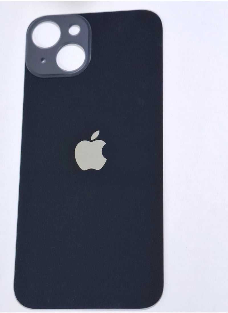Generic - Replacement glass back for iPhone 14, titanium, black - Image 1