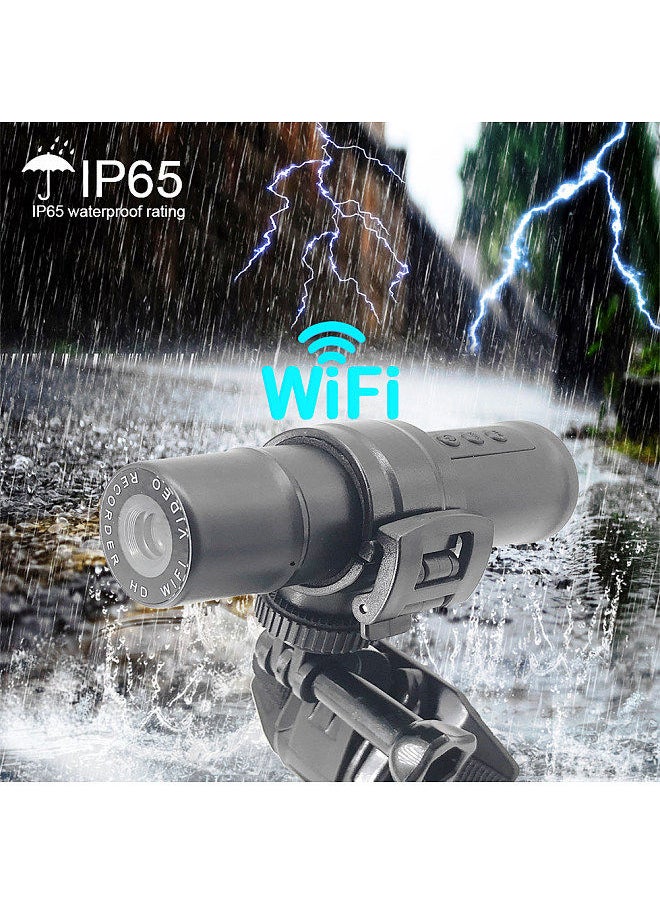 Generic - Bicycle Motorbike Helmet Camera 1080P Sports Action Recorder Camera Waterproof DVR Video Cam WiFi Connection for Bike Motorcycle Electric Bike - Image 1