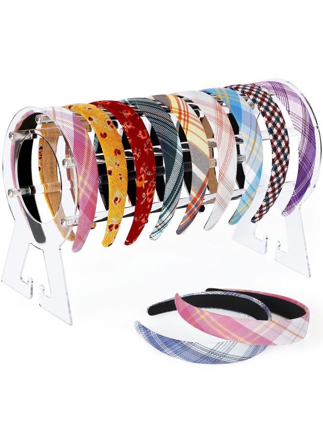 Suneerplay Headband Holder Clear, Acrylic Headband Organizer, Headband Holder Organizer, Headband Display Stand, Headband Storage Stand, Hairband Stand for Women and Girls - Image 1