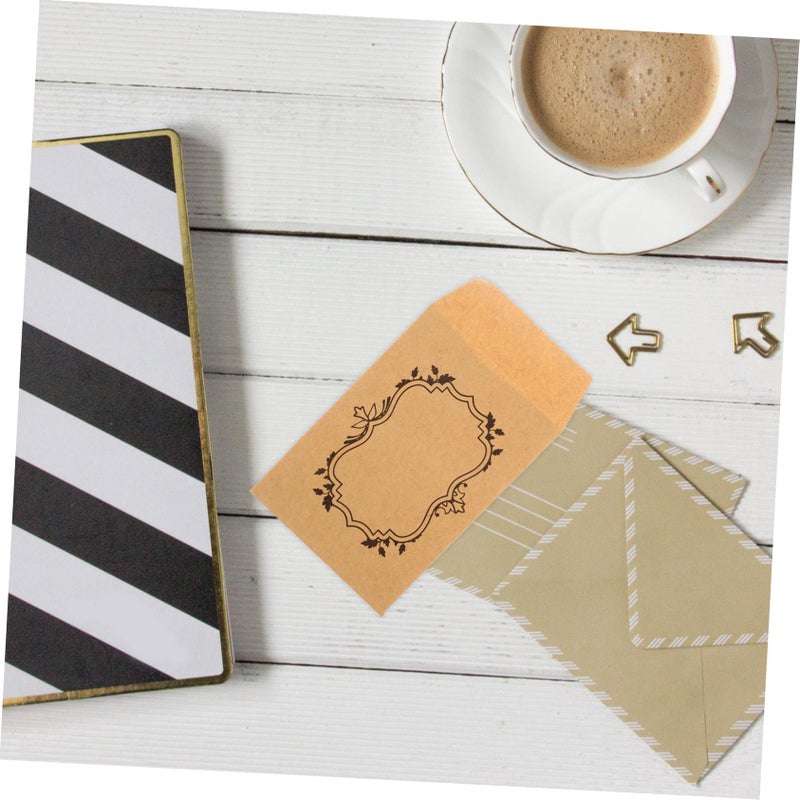 Small Self Sealing Paper Envelopes For Coins Cash And Small Items Storage 50 Pieces - Image 5
