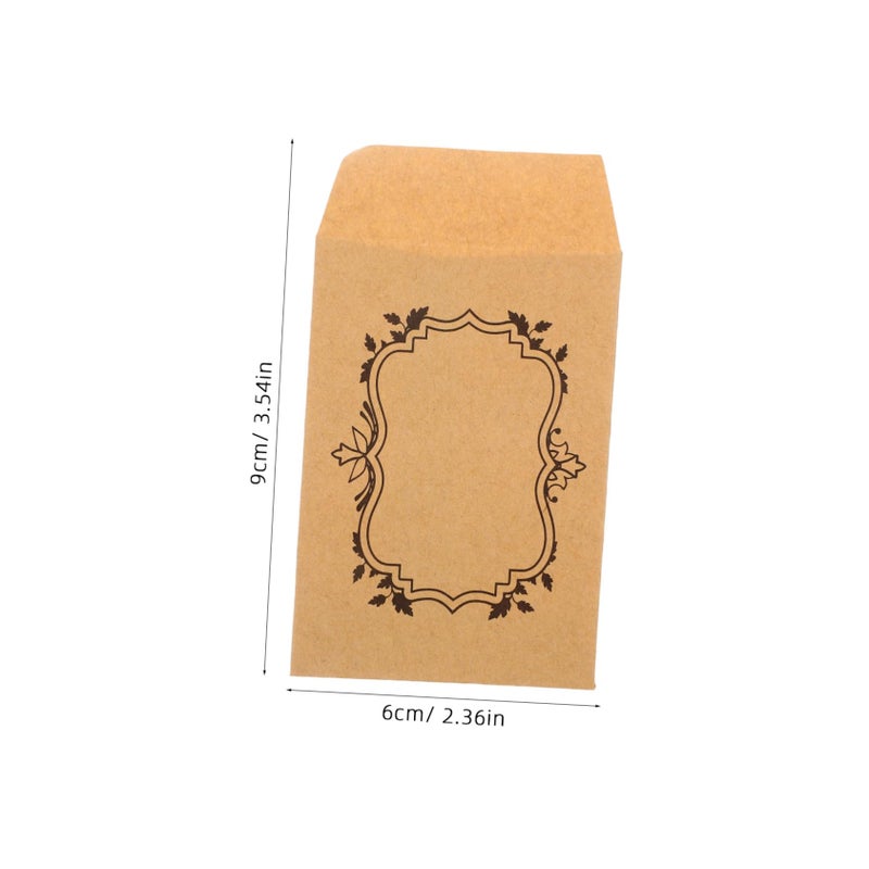 Small Self Sealing Paper Envelopes For Coins Cash And Small Items Storage 50 Pieces - Image 3
