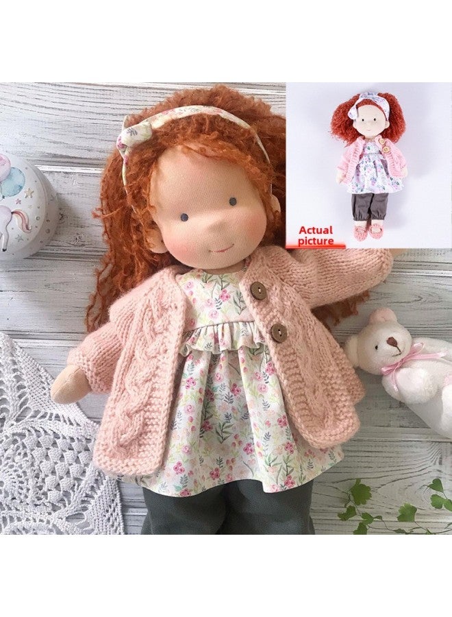 Cotton Ward Doll Artist Handmade Mini Dress Up Doll DIY Ward Ward Doll-Color:7-Height:Single Doll - Image 2