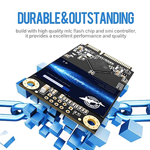 THREE COLOUR DOGFISH Dogfish mSATA SSD 256GB 3D NAND TLC SATA III 6 Gb/s, mSATA (30x50.9mm) Internal Solid State Drive - Compatible with Desktop PC Laptop - (MSATA 256GB) - Image 4