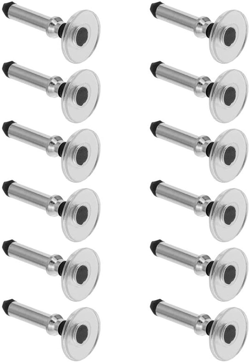 Labriciyon 12Pcs Silver Universal Stylus Replacement Disc Tips Round Shape Replaceable Stylus Pen for Touch Screen Stylus Pen Disc Tips,Stylus Pens,Nice Gifts to Share with Families,Cell Phones and Accessories - Image 1
