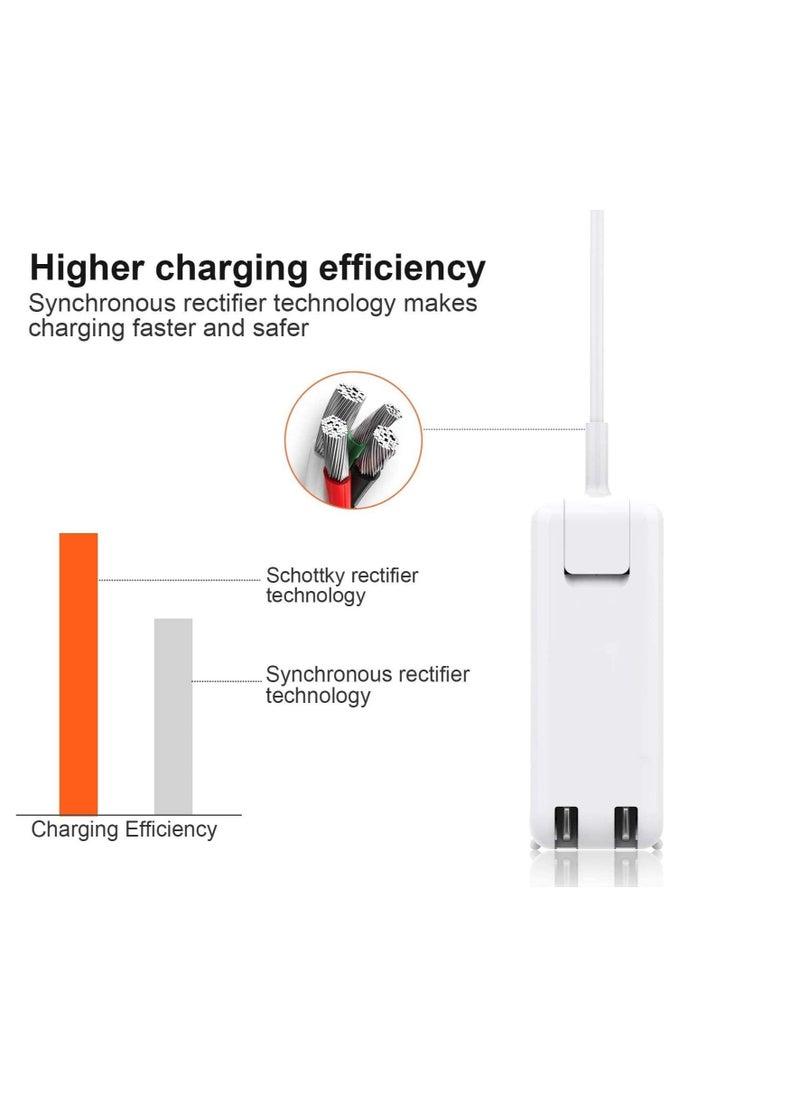 Universal Charger 60W Power Adapter L-Tip Magnetic Connector Charger for Mac Book and 13 inch Mac Book Pro 2012