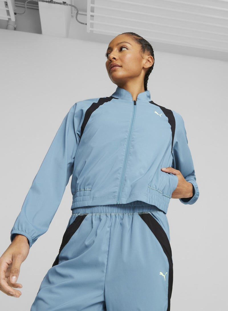 بوما جاكيت تدريب PUMA Fit للنساء - Image 1