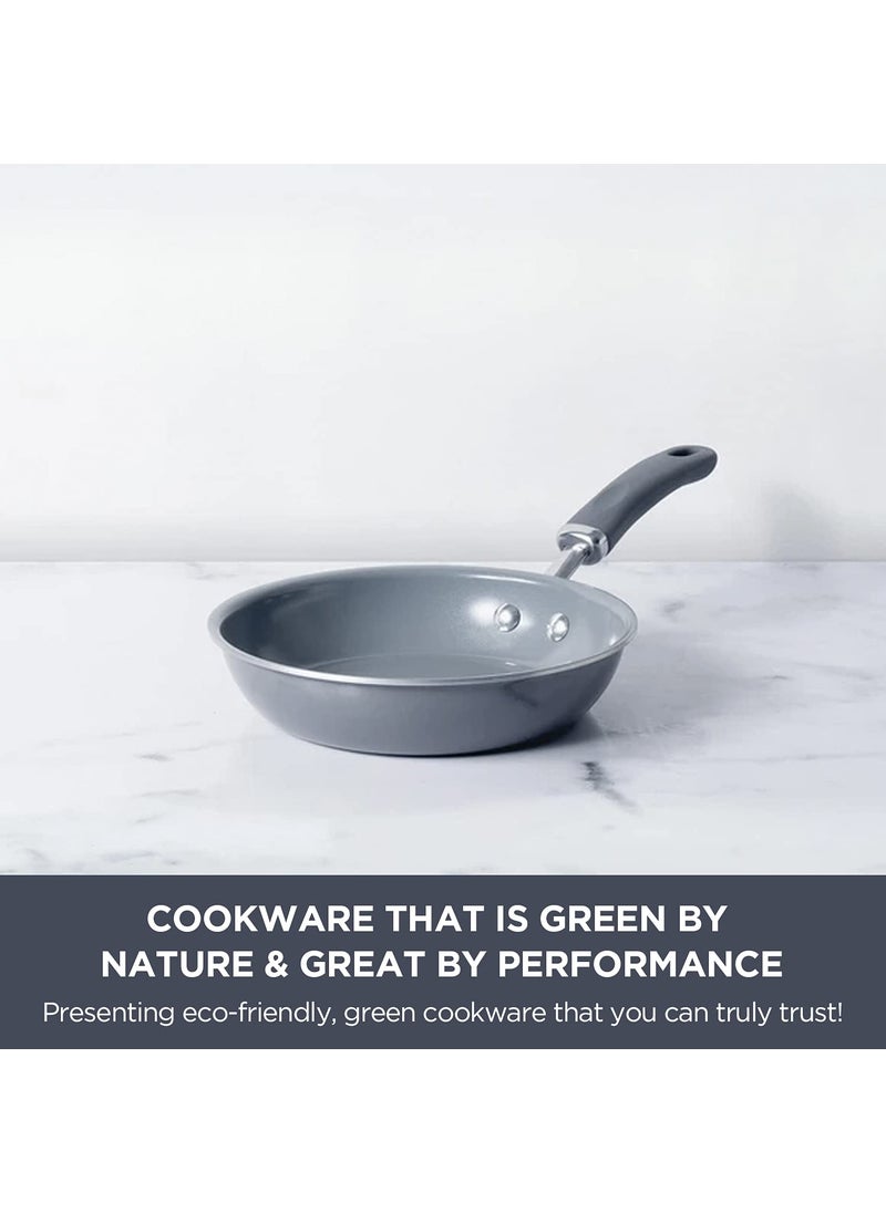 MEYER Meyer Anzen Healthy Ceramic Coated Cookware 2 Piece Set -20cm frypan +24cm frypan  - Image 2