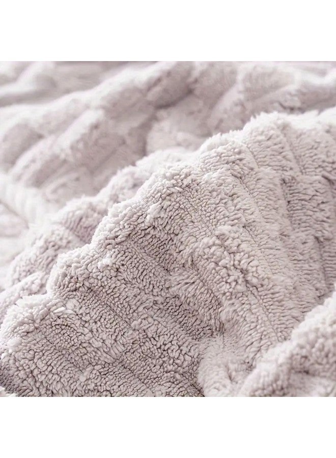 لينير مناشف اليد/منشفة الوجه/منشفة صغيرة الحجم/منشفة للرجال والنساء والأطفال من LINEAR من الألياف الدقيقة/منشفة فائقة النعومة والامتصاص وسريعة الجفاف للصالة الرياضية والسفر 300 جرام لكل متر مربع (رمادي) - Image 4