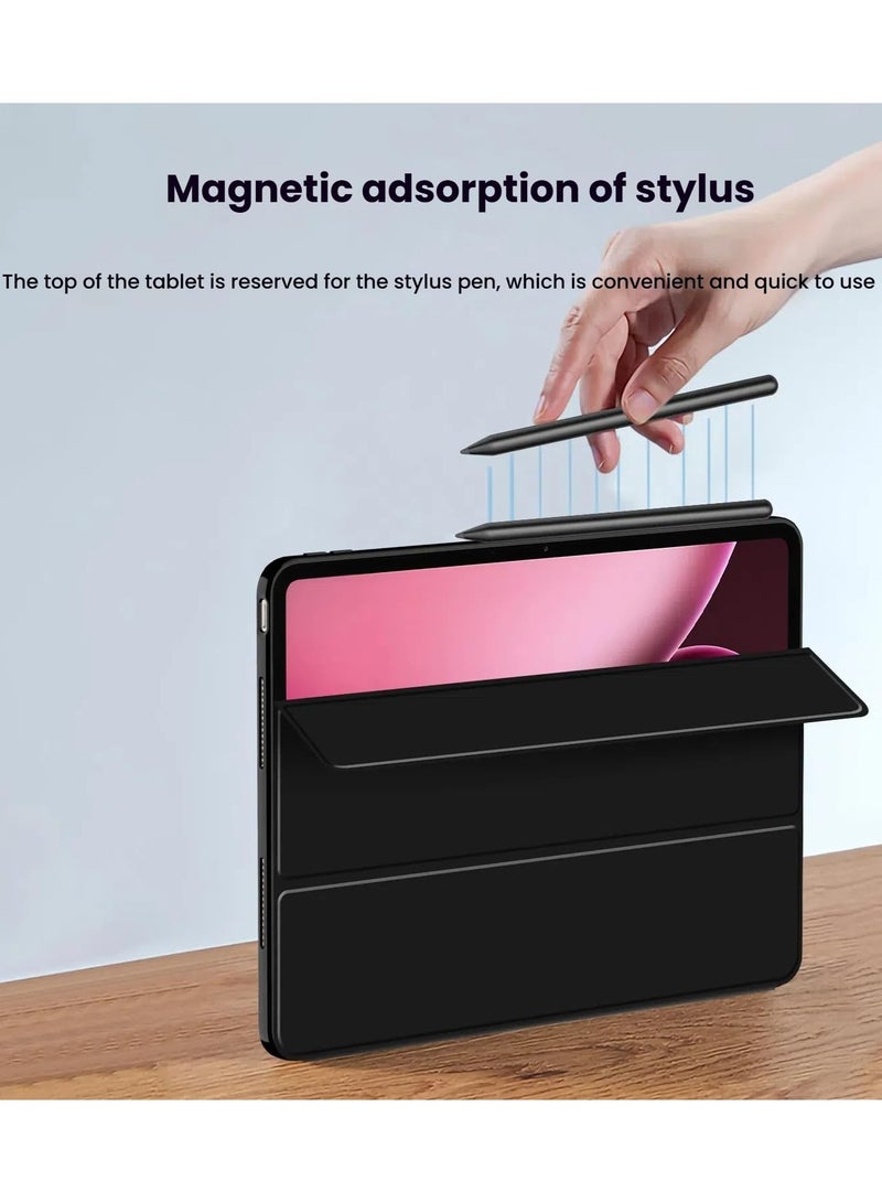 عام غطاء متوافق مع أوبو باد 4 برو (13.2 بوصة) - مزود بوظيفة النوم/الإيقاظ التلقائي وحامل ثلاثي الطيات، غطاء واقي من الخدوش لأوبو باد 4 برو 2025 - Image 5