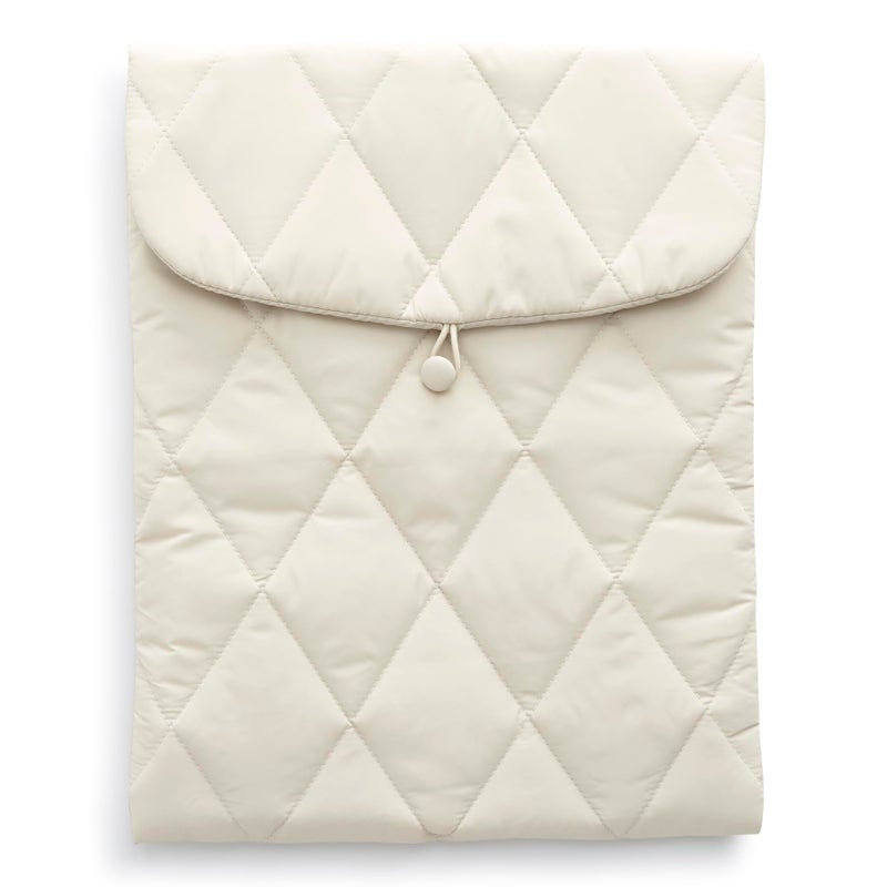 Vera Bradley Women's Featherweight Small Envelope Tech Sleeve, Pumice Stone, One Size - Image 3