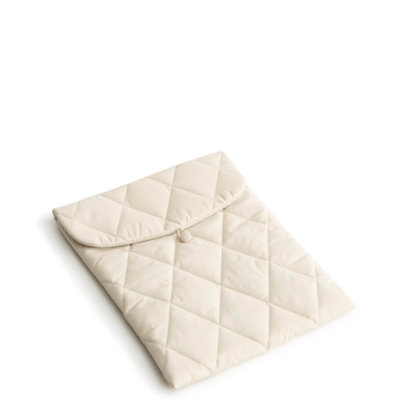 Vera Bradley Women's Featherweight Small Envelope Tech Sleeve, Pumice Stone, One Size - Image 1